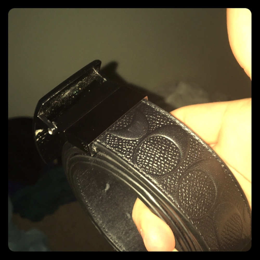 Coach belt